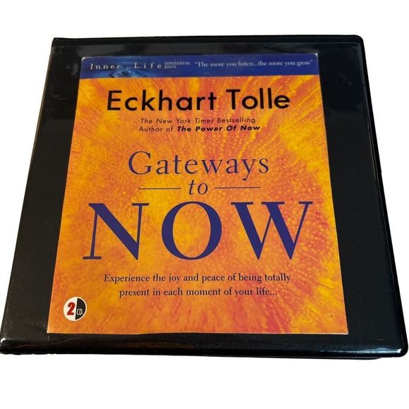 Gateways to Now CD Audiobook by Eckhart Tolled‎ Approx 2 Hrs Ex-Library Item - Picture 1 of 9